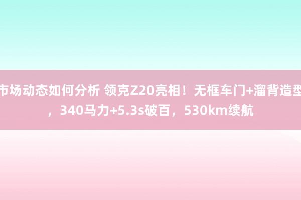 市场动态如何分析 领克Z20亮相！无框车门+溜背造型，340马力+5.3s破百，530km续航